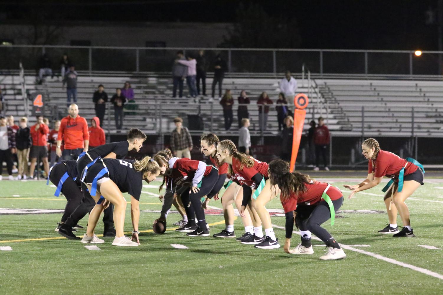 Chiefs surprise youth flag football team, surprise, champion, cheerleading, ▷LIVE: Chiefs players and cheerleaders surprise the seventh-grade YMCA flag  football champions at Arrowhead Stadium.  By  KMBC 9