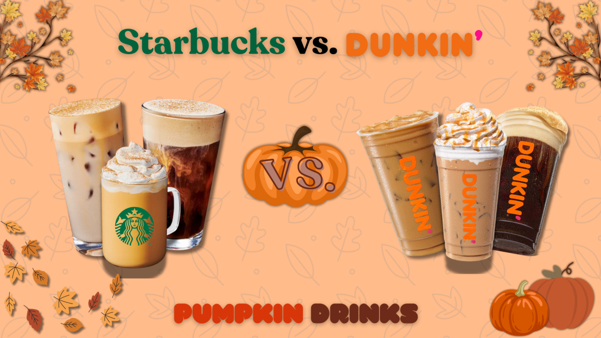 Starbucks vs. Dunkin Pumpkin Drinks